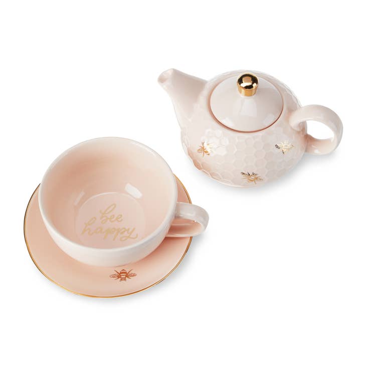 Addison™ Honeycomb Tea for One Set